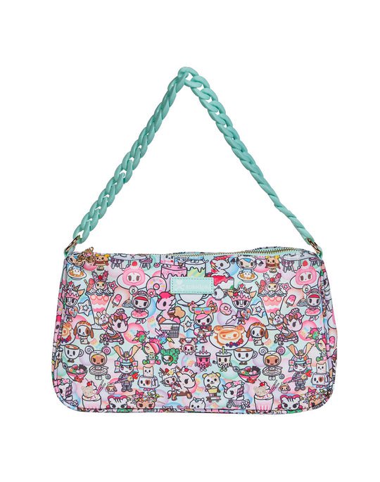 tokidoki's tokidoki Sweet Cafe Chain Strap Shoulder Bag features a kawaii shoulder bag that is sure to bring cuteness to your wardrobe.