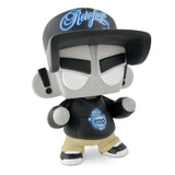 A Mad*L Citizen designer toy figure with a Rotofugi Mad Ape baseball cap by UVD Toys (US).