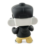 A black and yellow figure wearing a Mad*L Citizen toy hat from Rotofugi Mad Ape by UVD Toys (US).