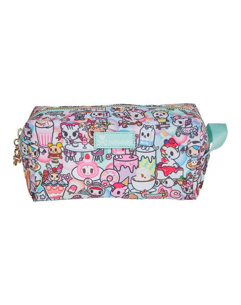 NWT tokidoki Comic shops Con 2020 Cravings Cute Kawaii Pink Yellow Cosmetic Bag