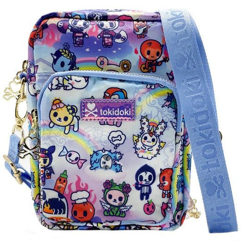The tokidoki brand features its Kawaii characters in the Naughty or Nice Mini Crossbody Bag Collection.