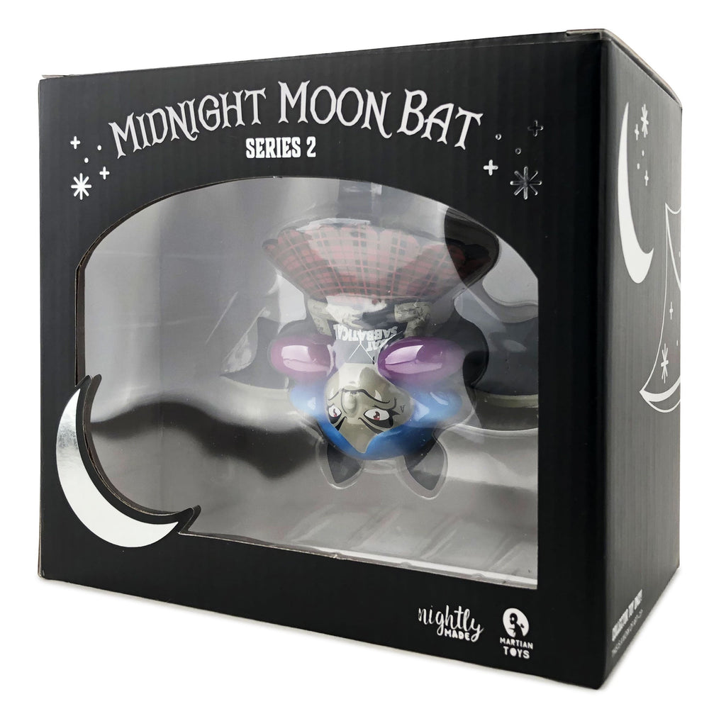 Introducing Midnight Moon Bat Sabbatical by Igor Ventura, a limited edition collectible from Martian Toys.