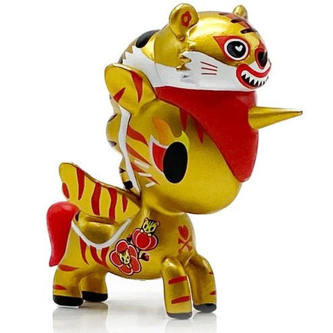 A tokidoki Year of the Tiger Unicorno, perfect for collectors in the Year of the Tiger.