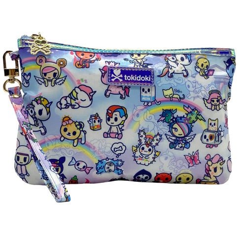 Naughty or Nice Zip Pouch Wristlet