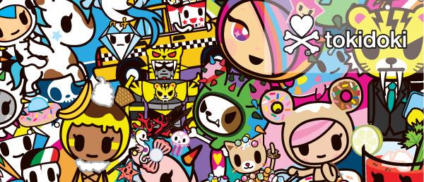 Tokidoki products image banner, click to view Tokidoki products